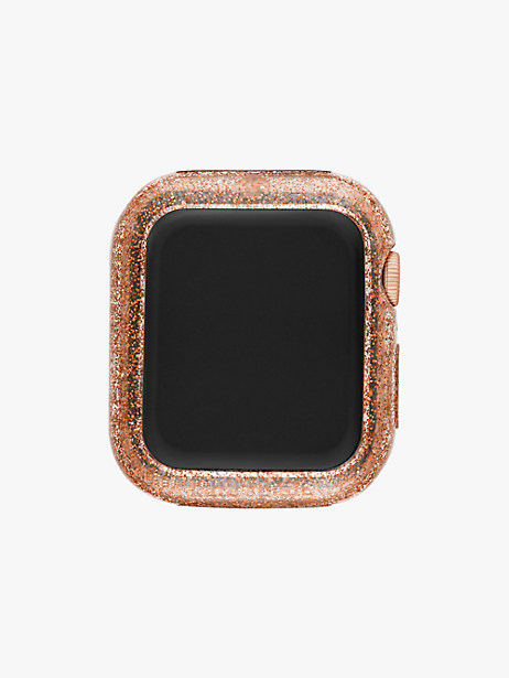 rose gold glitter 40mm case for apple watch®