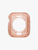 rose gold glitter 38/40mm bumper for apple watch®, , s7productThumbnail