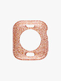 rose gold glitter 38/40mm bumper for apple watch®, , s7productThumbnail