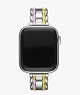Two-tone Pavé Stainless Steel Bracelet 38/40mm Band For Apple Watch®, Parchment, ProductTile
