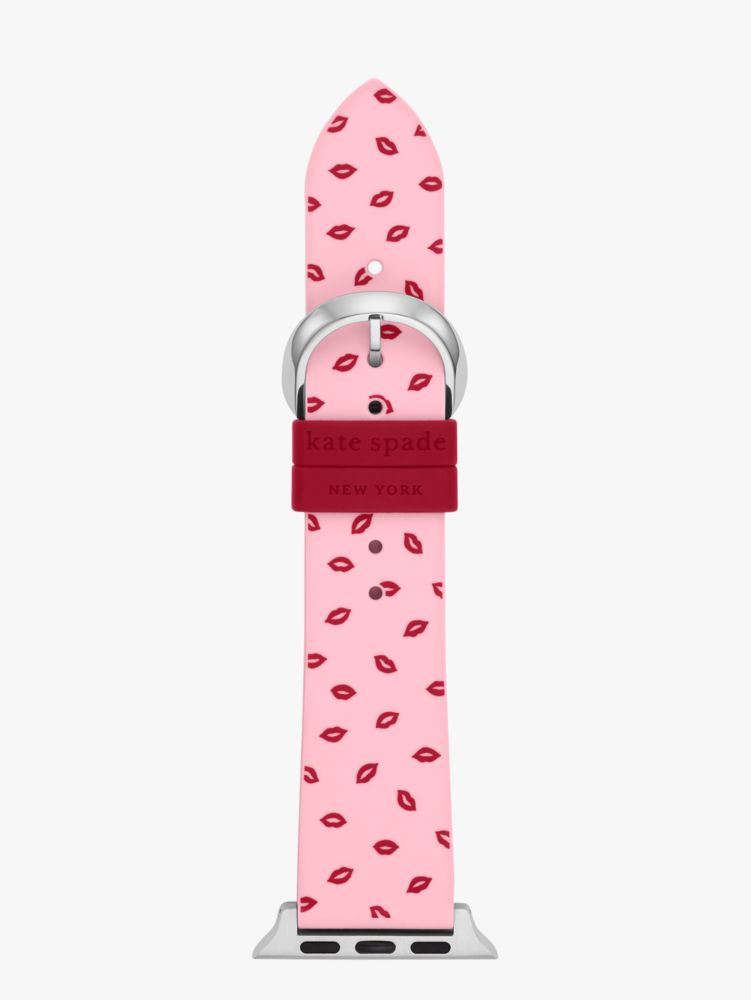 Lips Silicone 38/40mm Band For Apple Watch® | Kate Spade New York