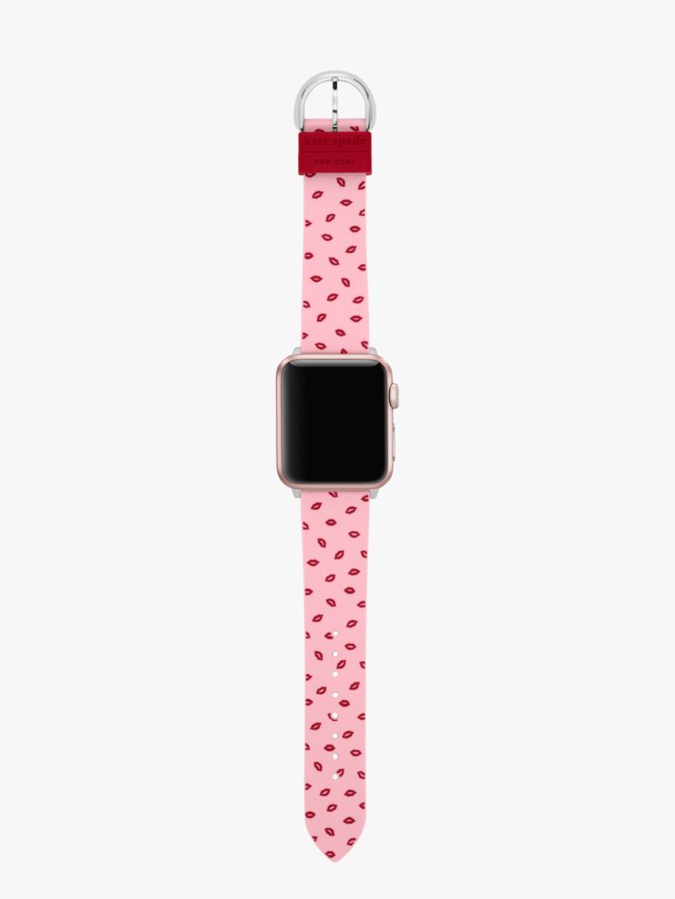 Lips Silicone 38/40mm Band For Apple Watch®, Pomegranate, Product