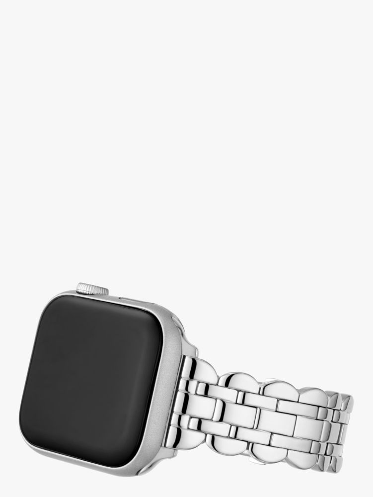 Silver Scallop Link Stainless Steel Bracelet 42/44/45mm Band For Apple Watch® Kate Spade New York