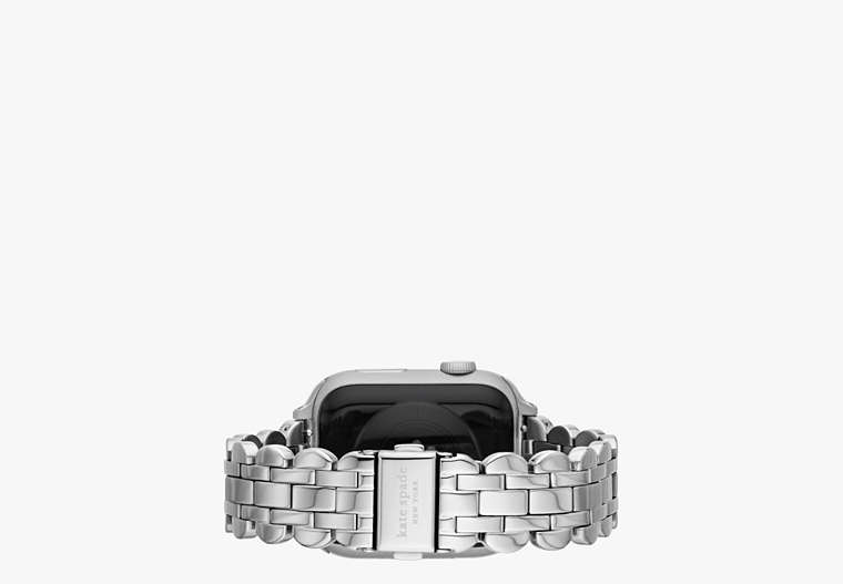 Silver Scallop Link Stainless Steel Bracelet 42/44/45mm Band For Apple Watch®, Silver, Product