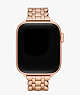 Scallop Link Stainless Steel Bracelet 42/44/45mm Band For Apple Watch®, Rose Gold, ProductTile
