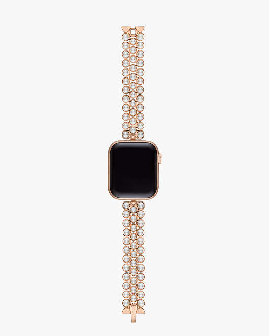 Pearl Gold Tone Stainless Steel 38/40mm Band For Apple Watch® | Kate Spade  New York