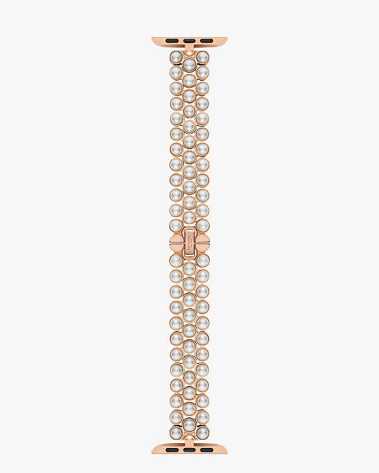 Pearl Gold Tone Stainless Steel 38/40mm Band For Apple Watch® | Kate Spade  New York