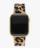 Leopard Calf Hair 38/40mm Band For Apple Watch®, Black, ProductTile