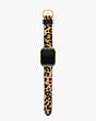 Leopard Calf Hair 38/40mm Band For Apple Watch®, Black, Product