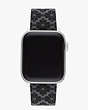 Black Spade Flower Jacquard 38/40mm Band For Apple Watch®, Black, Product