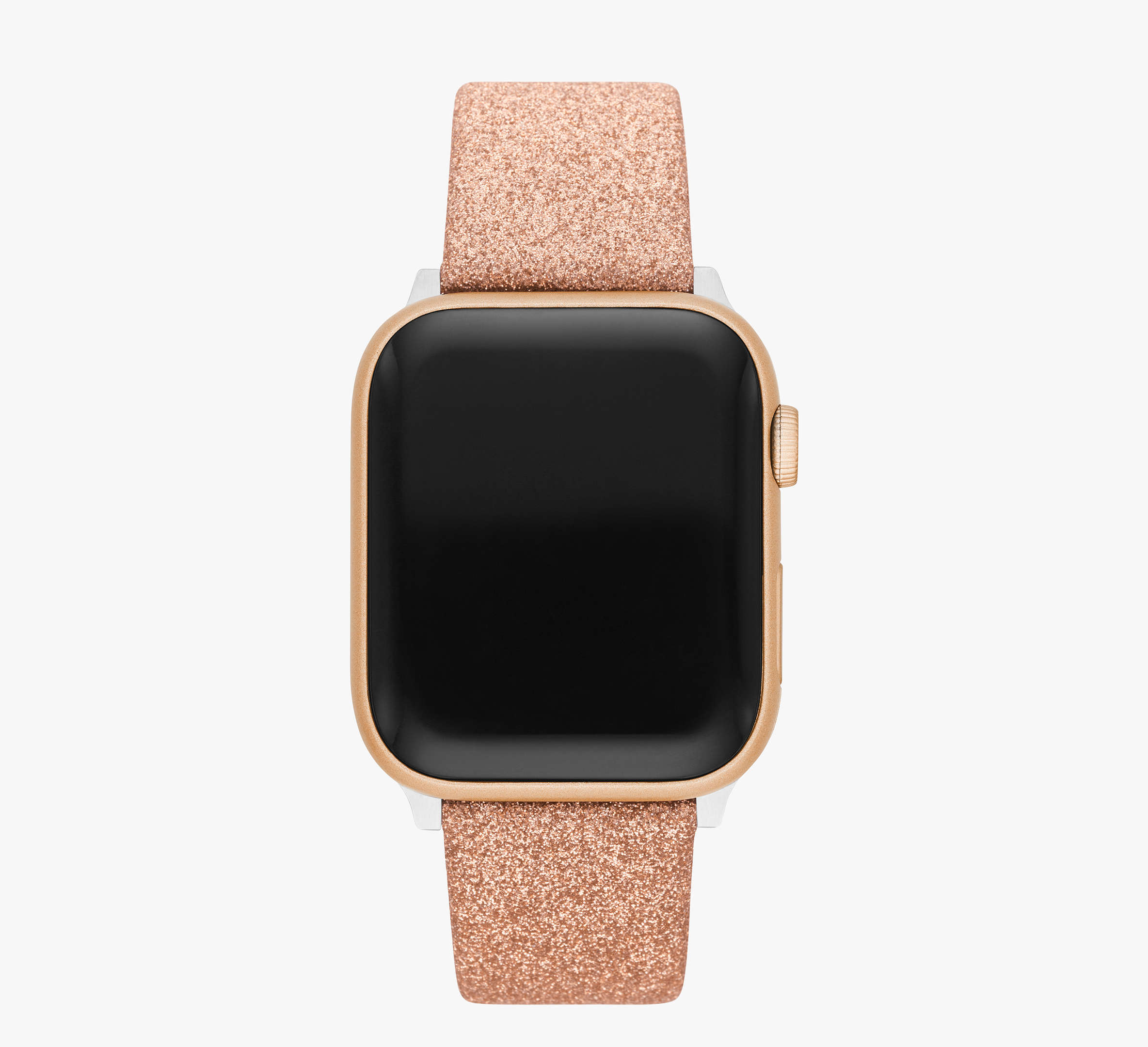 KATE SPADE ROSE GOLD GLITTER LEATHER 38/40MM BAND FOR APPLE WATCH®