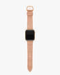 Rose Gold Glitter Leather 38/40/41mm Band For Apple Watch®, Rose Gold, Product