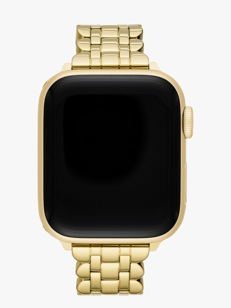 Kate Spade Gold-tone Scalloped Stainless Steel Bracelet 38/40mm Band For Apple Watch