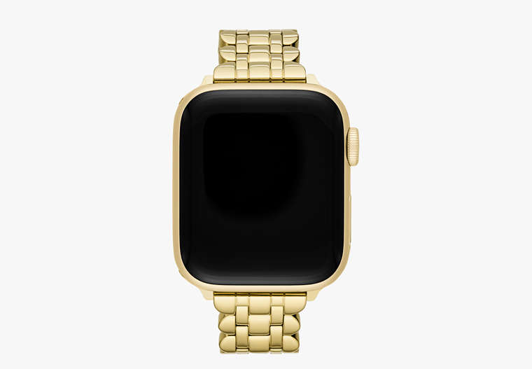 Gold-tone Scalloped Stainless Steel Bracelet 38/40mm Band For Apple Watch®, Gold, Product