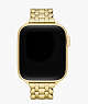 Gold-tone Scalloped Stainless Steel Bracelet 38/40mm Band For Apple Watch®, Gold, ProductTile