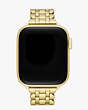 Gold-tone Scalloped Stainless Steel Bracelet 38/40mm Band For Apple Watch®, Gold, Product