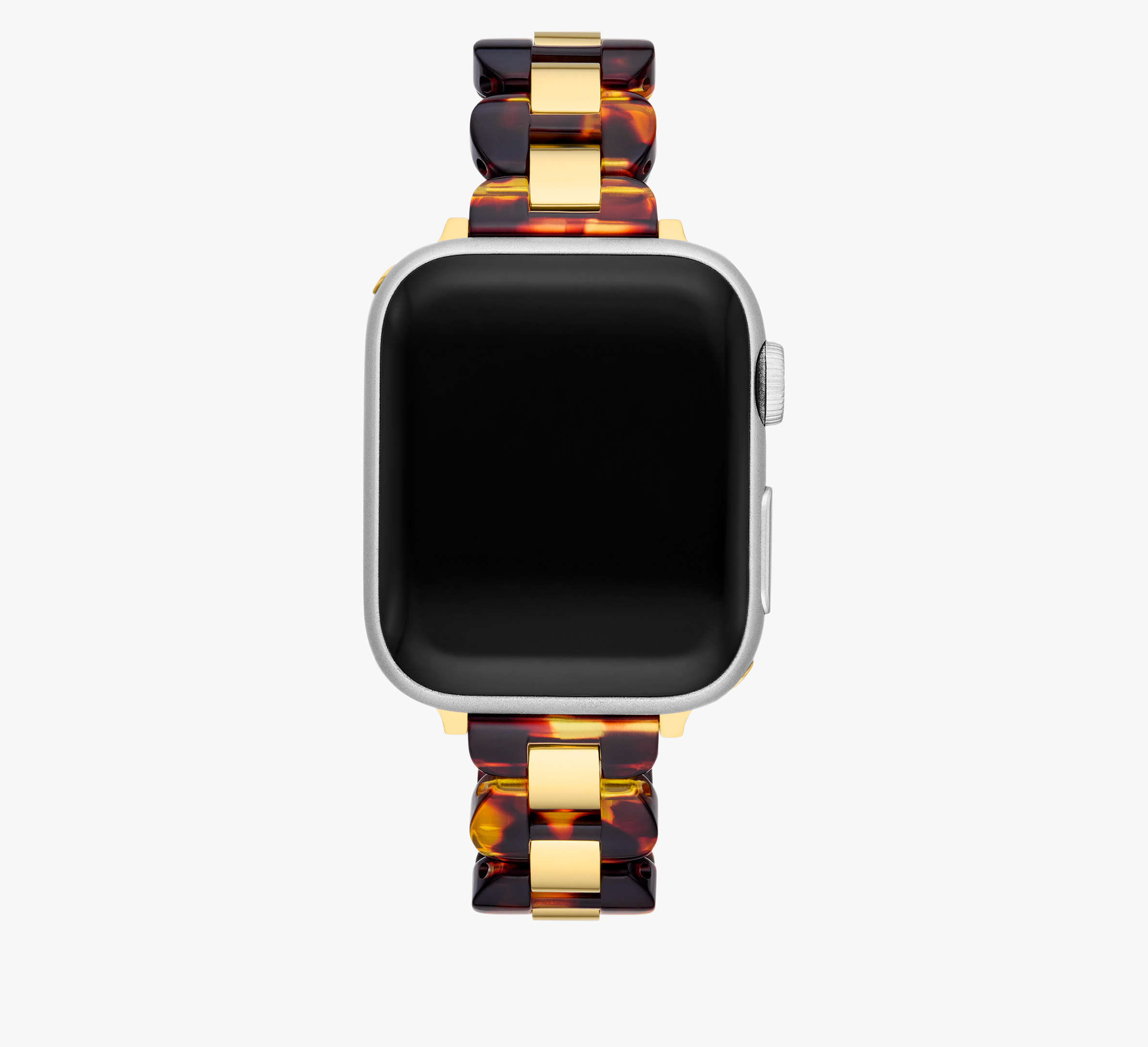 Shop Kate Spade Tortoiseshell Acetate Band For Apple Watch In Brown