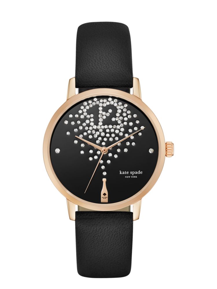 Champagne At Midnight Metro Watch | Kate Spade New York