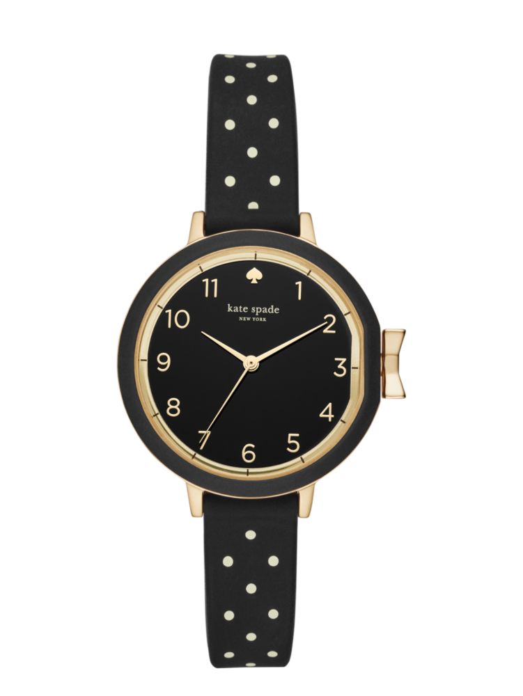 Arriba 71+ imagen kate spade black and white watch