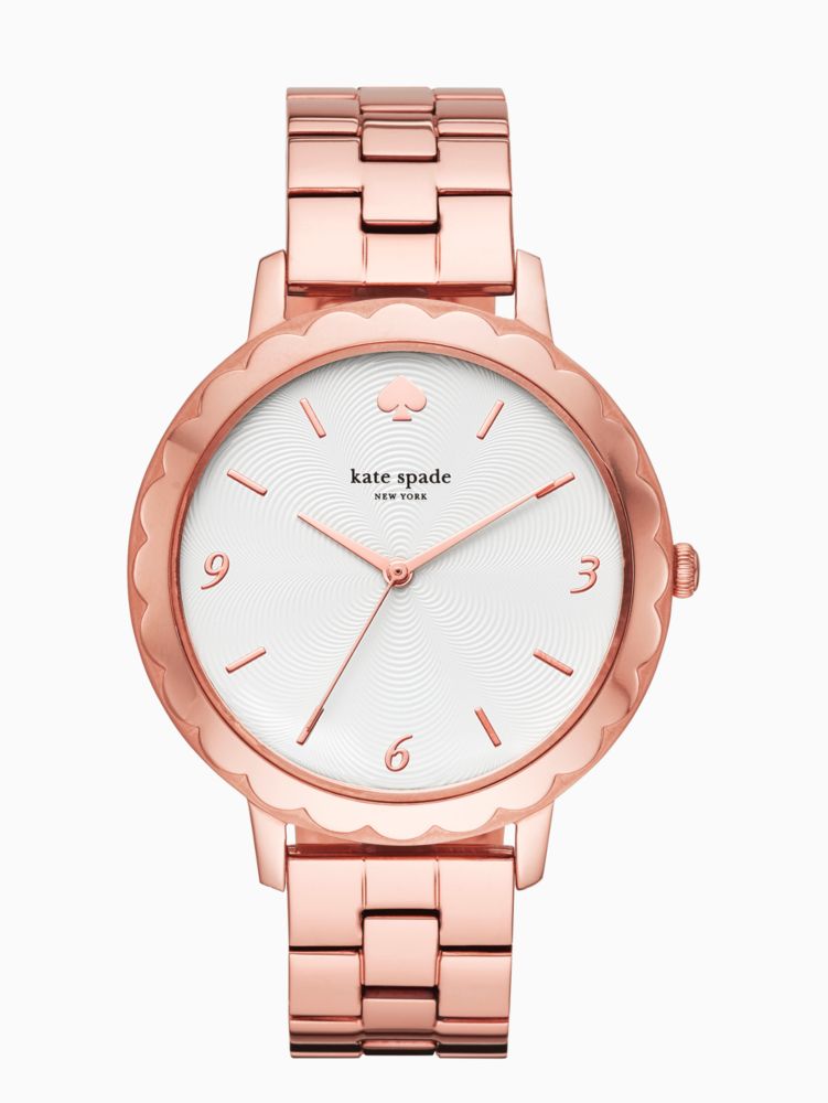 Morningside Scallop Rose Gold Tone Bracelet Watch | Kate Spade New York