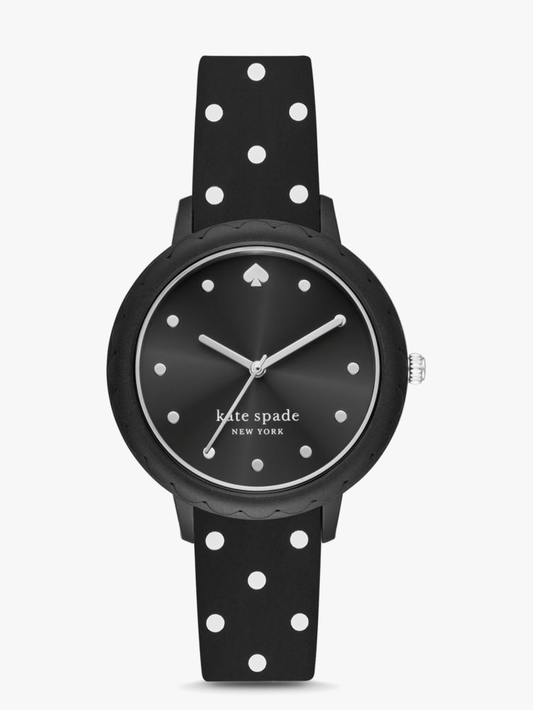 Morningside Black Dot Watch, FRESHWHITE, ProductTile