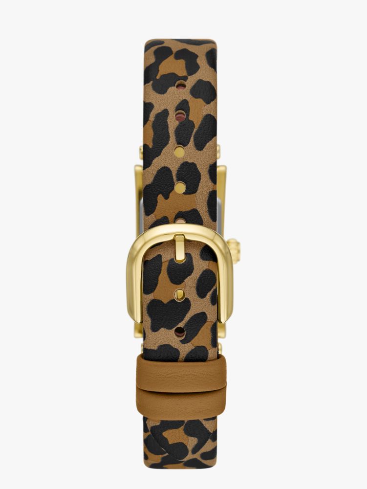 Brookville Leopard Leather Watch, Leopard, Product