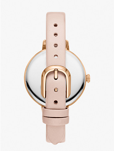 metro pink leather watch, , rr_productgrid