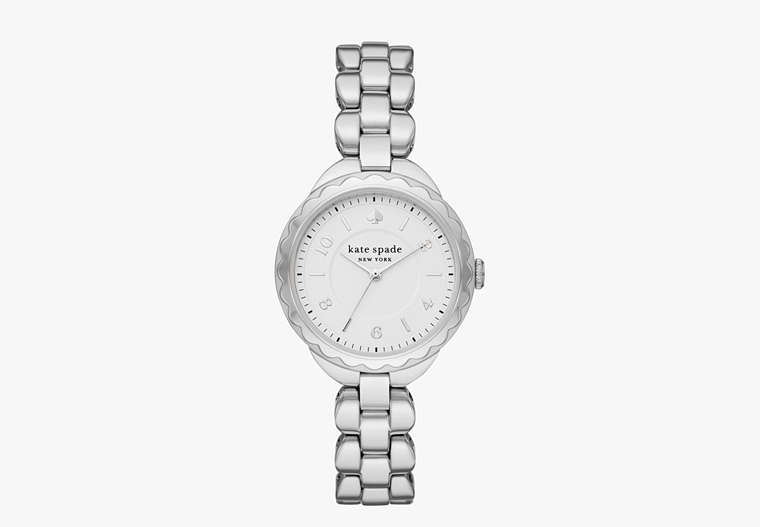Morningside Stainless Steel Watch, Silver, Product
