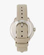 Morningside Grey Leather Watch, GREY, Product