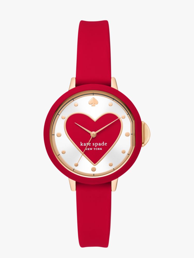 Park Row Heart Silicone Watch | Kate Spade New York