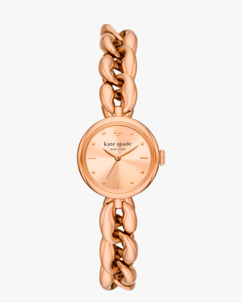 Monroe Rose Gold-Tone Stainless Steel Bracelet Watch