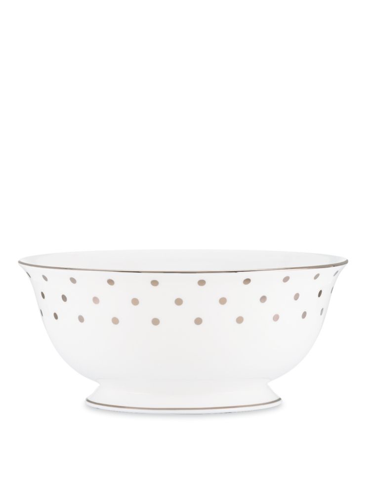 Larabee Road Platinum Serving Bowl | Kate Spade New York