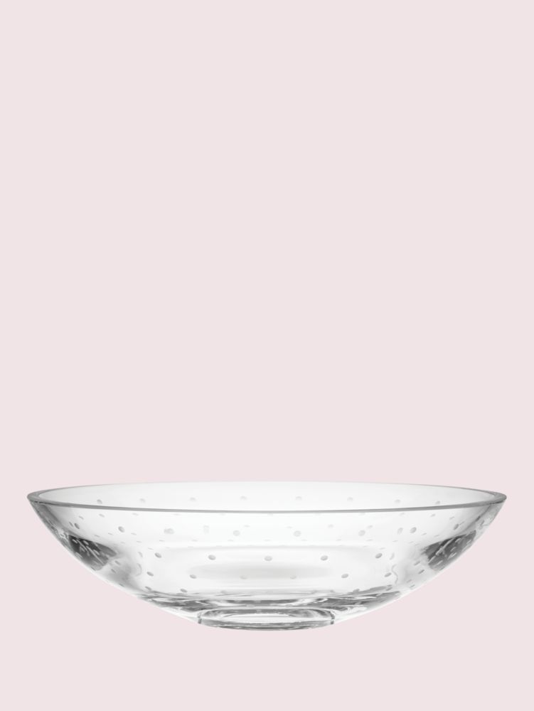 Larabee Dot Centerpiece Bowl, Clear, Product