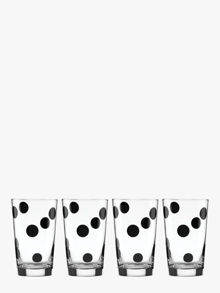 Deco Dot 12oz Glass Set | Kate Spade New York