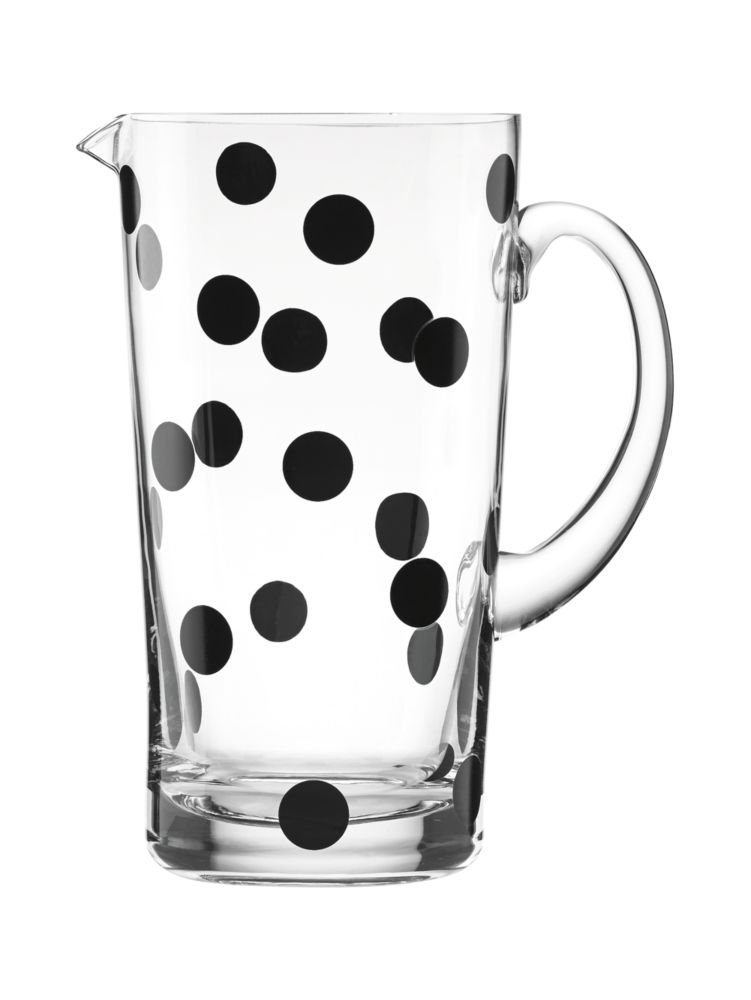 Dot Pitcher, Black, Product