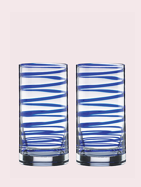 charlotte street highball glass pair