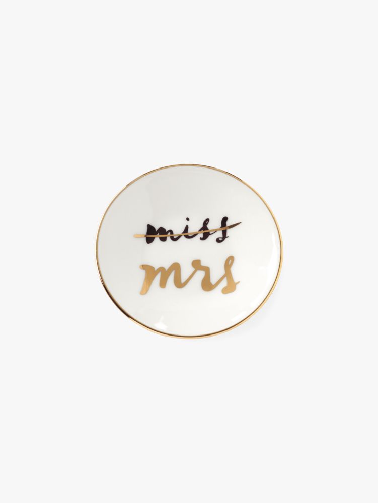 Kate Spade Miss To Mrs Ring Dish. 1