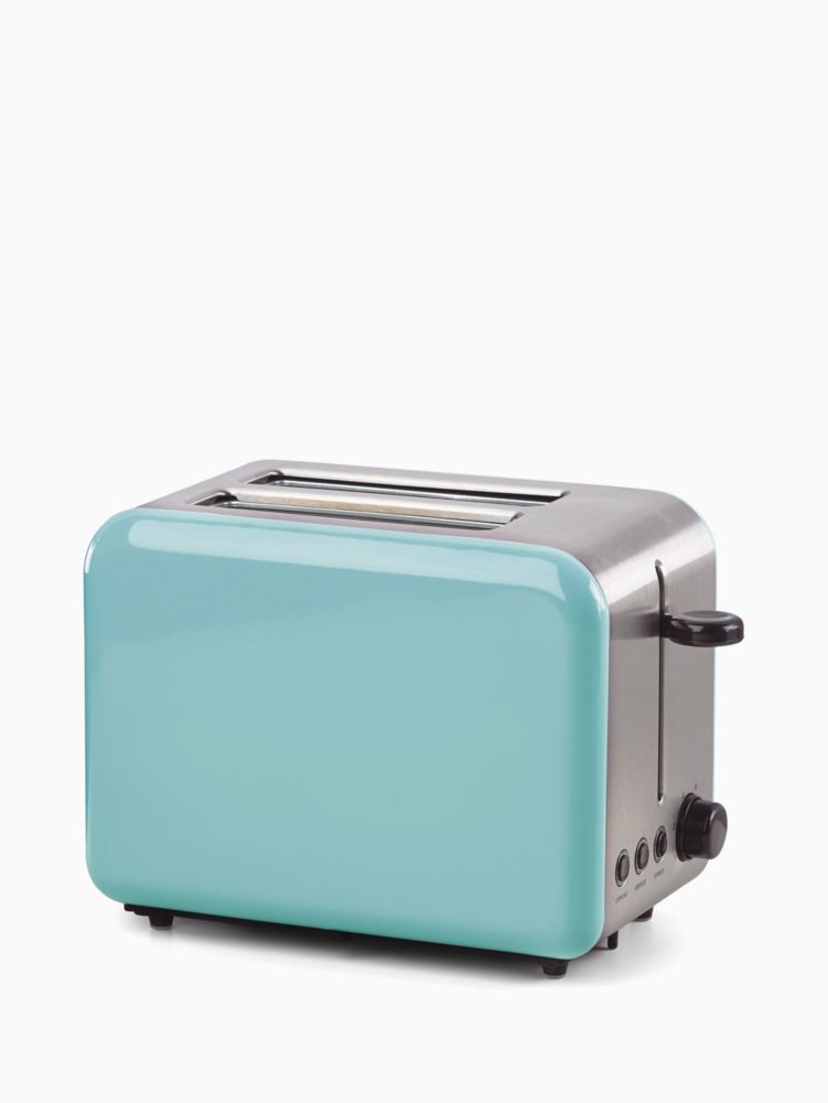 Two Slice Toaster, Turquoise, ProductTile