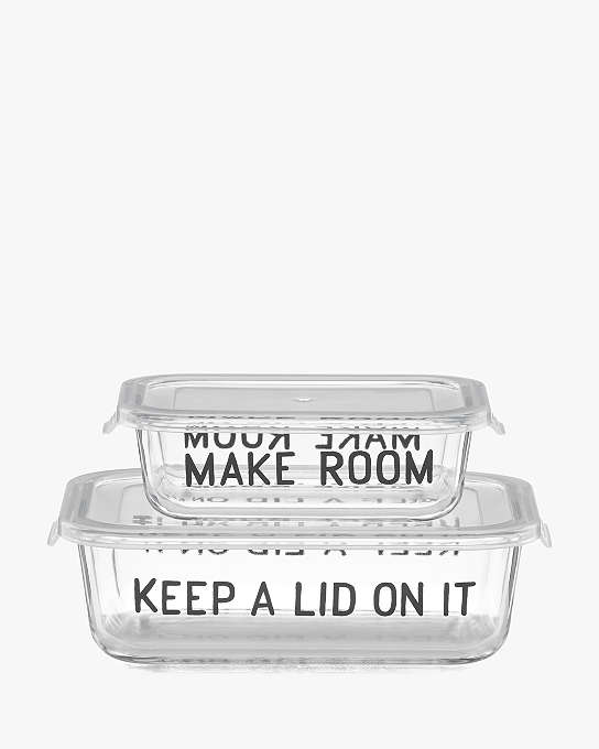 2pc Rectangular Food Storage Containers | Kate Spade New York
