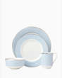 Laurel Street 4 Piece Place Setting, White, Product