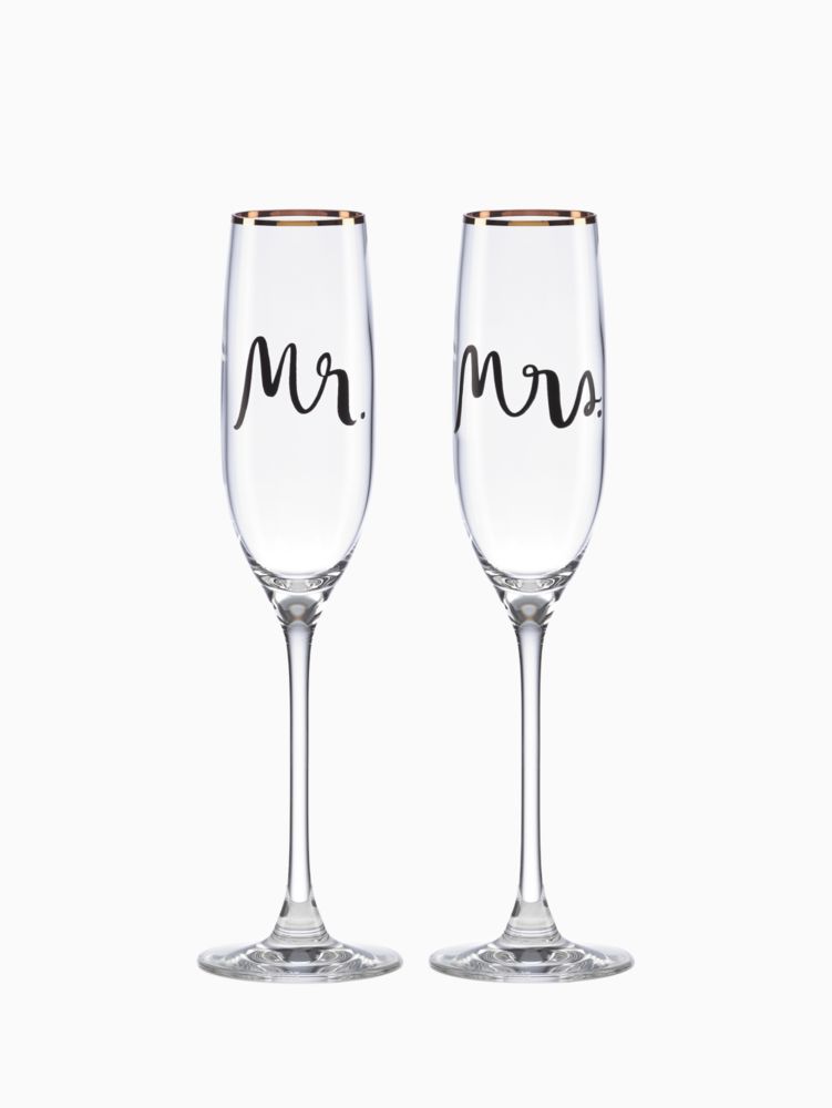 Bridal Party Flute Pair, Gold, Product