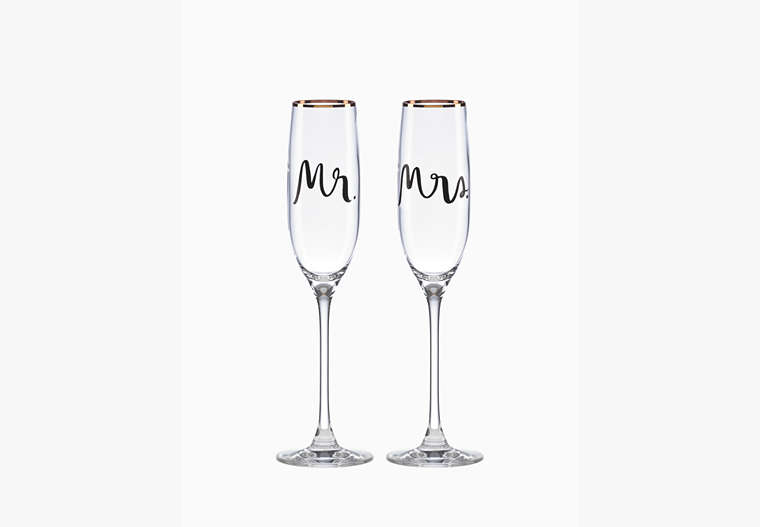 Bridal Party Flute Pair, Gold, Product