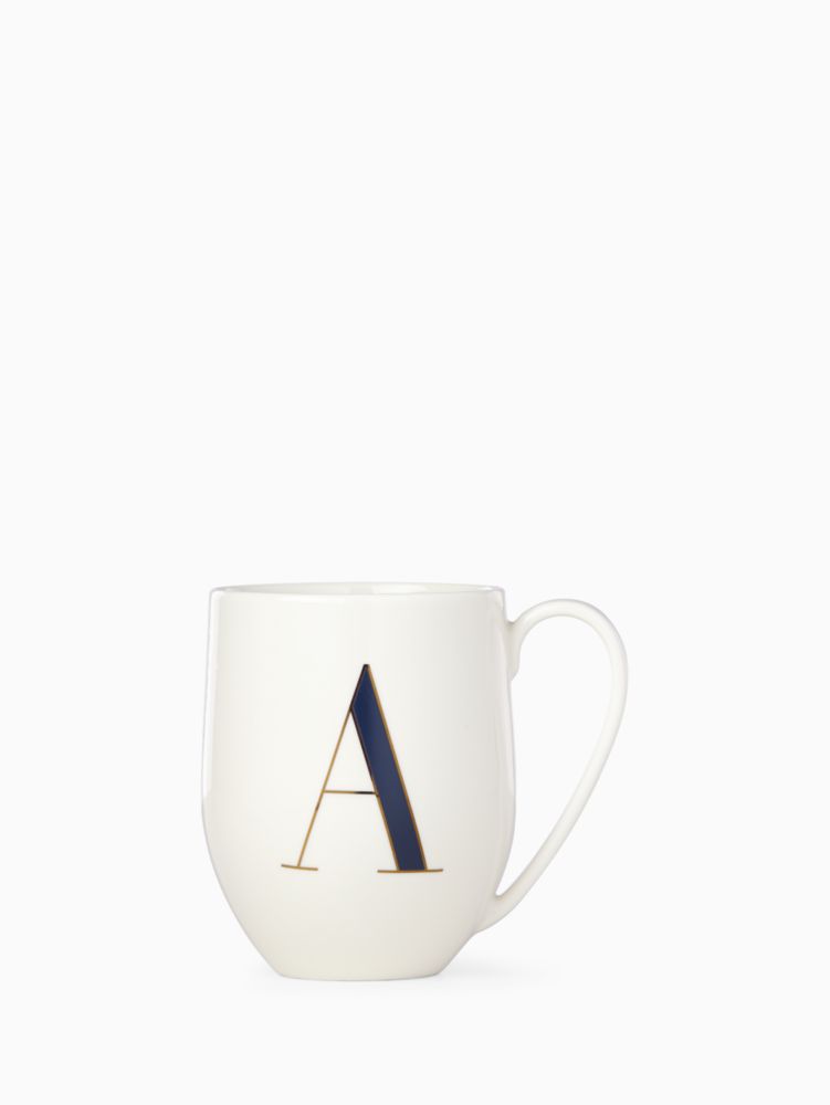 Initial Mug, Parchment, Product