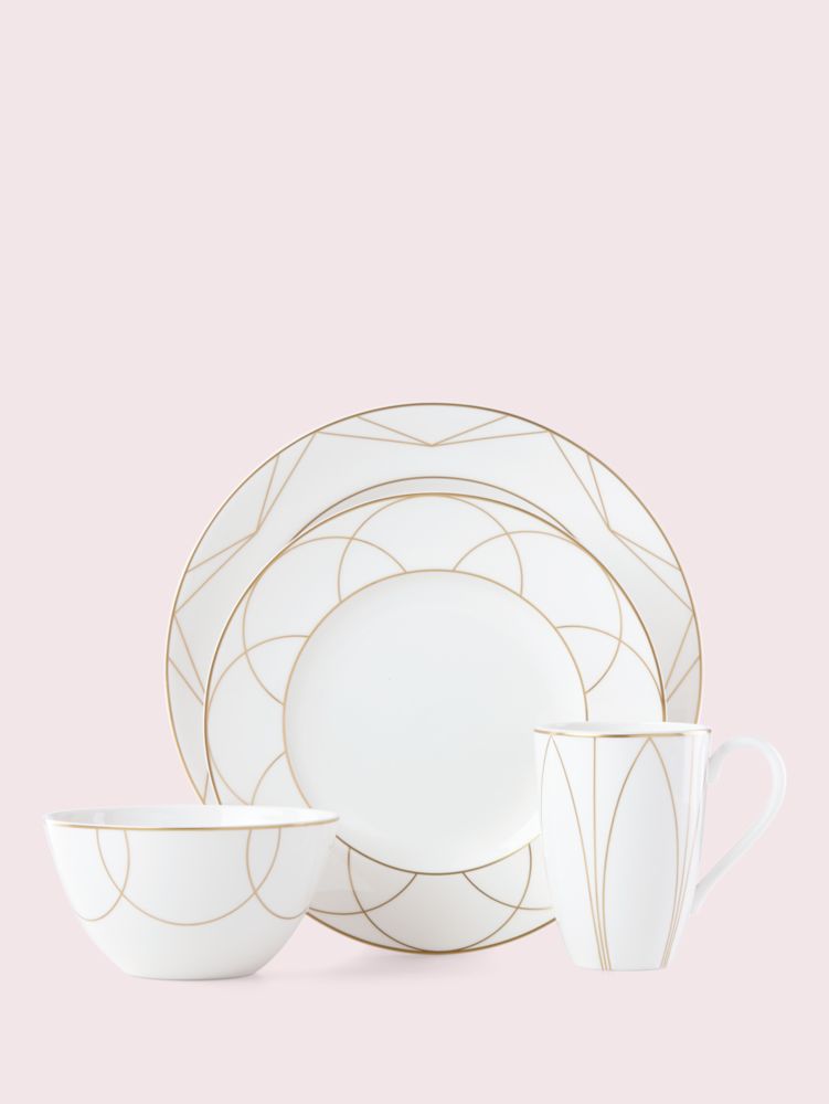 Arch Street 4 Piece Place Setting | Kate Spade New York