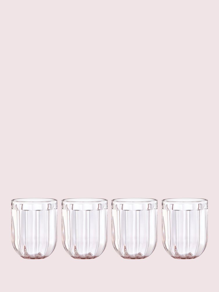 Park Circle Set Of 4 12 Oz Glasses, Currant Jam, ProductTile