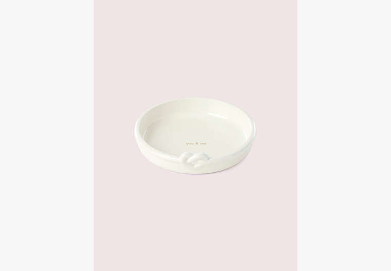 With Love Ring Dish, Pale Gold, Product