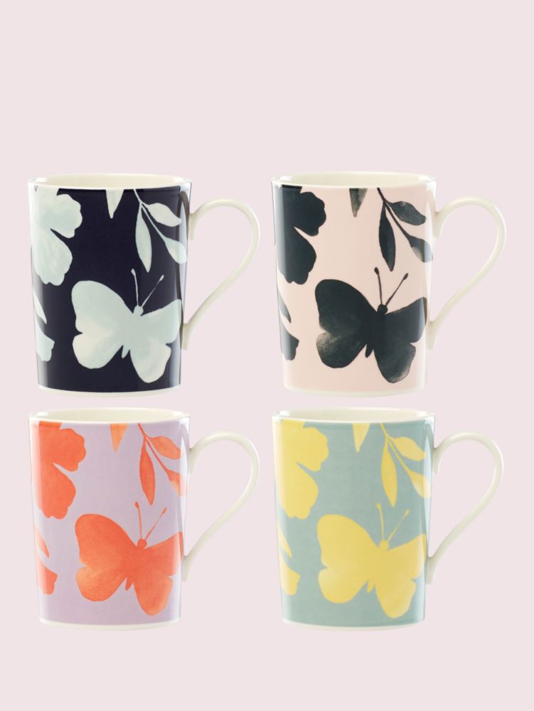 Petal Lane Mug Set, Parchment, Product