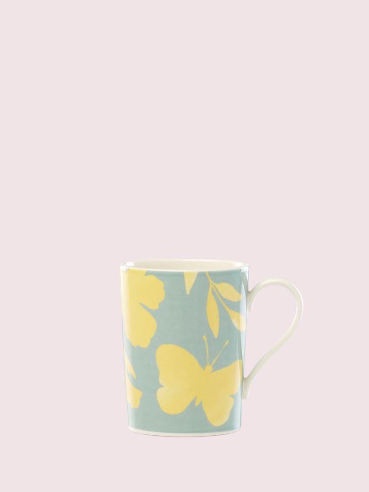 Petal Lane Mug, Parchment, Product