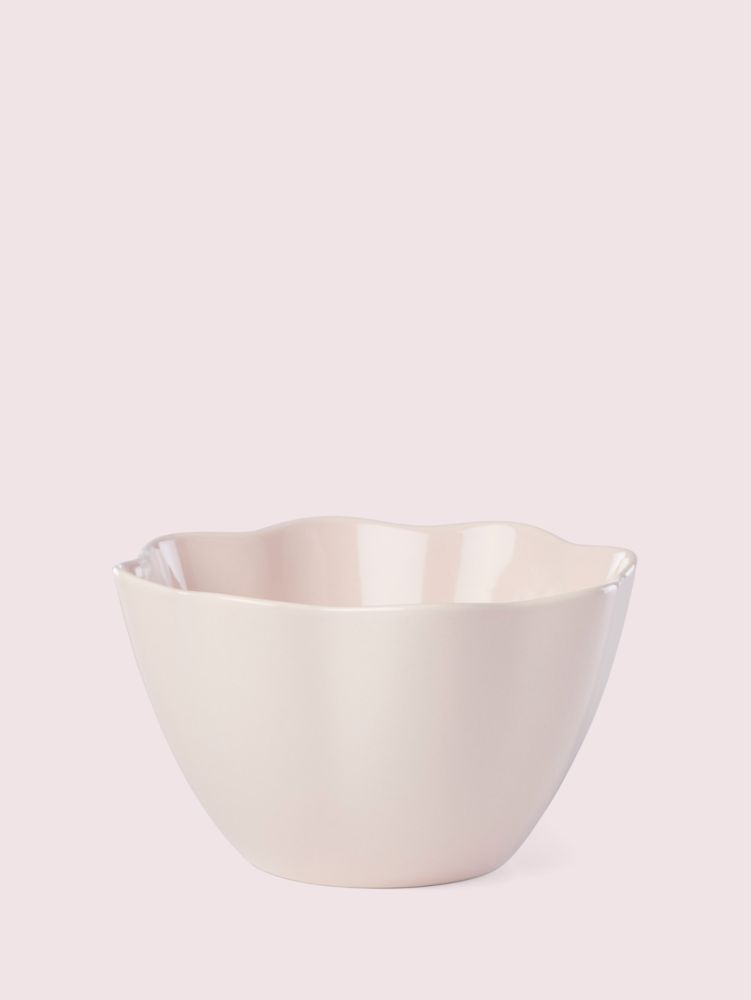 Petal Lane Blush Soup/cereal Bowl, Blk/Wht, Product