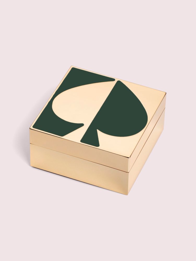 Spade Street Keepsake Box, Deep Jade, ProductTile